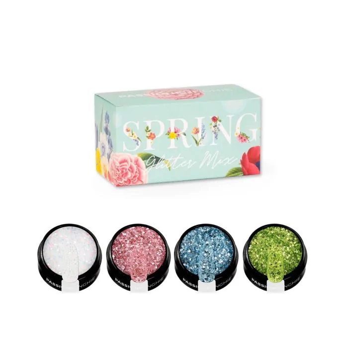 Spring Glitter Mix - Coloured glitter mix for Nail Art