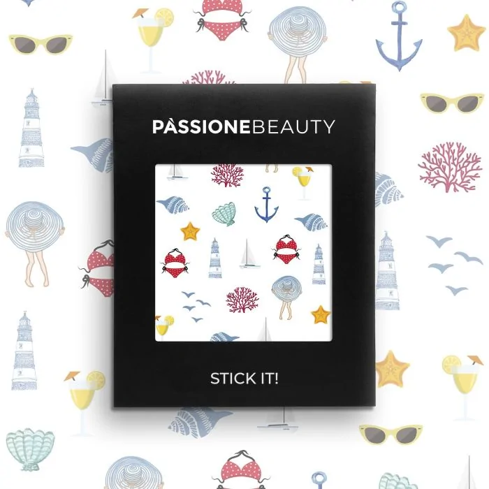 Portofino Glam - Stickers - Autocollants pour ongles à thème Portofino