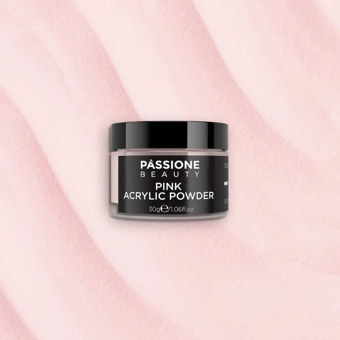 Pink Acrylic Powder - Cool light pink acrylic nail sculpting powder. - detail 3