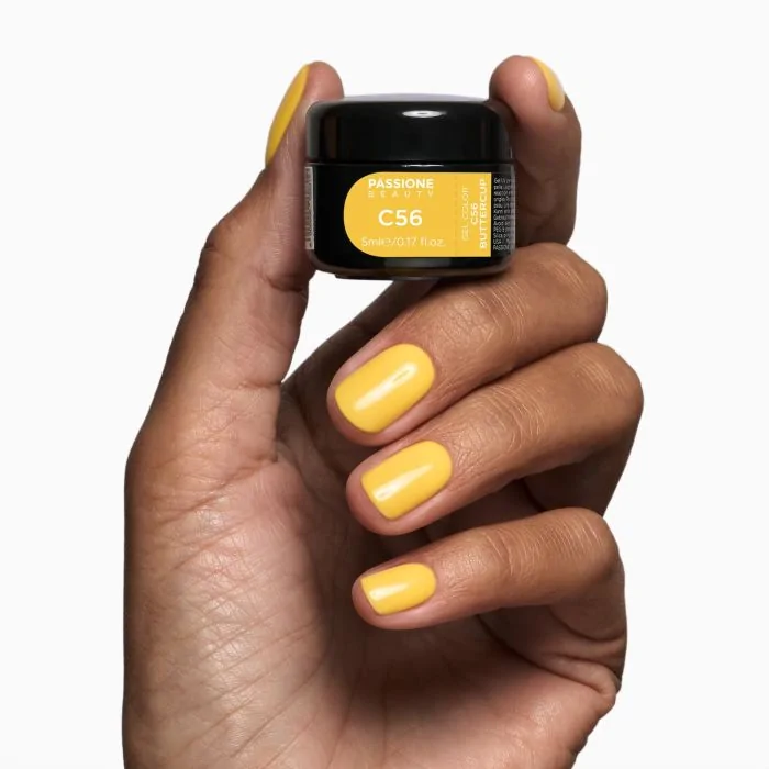 Gel Color C56 Buttercup - Gel color amarillo intenso - detalle 2