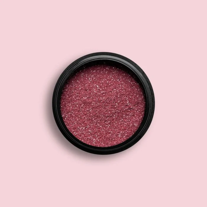 Biodegradable Pink Glitter - Biodegradable nail glitter, colour pink