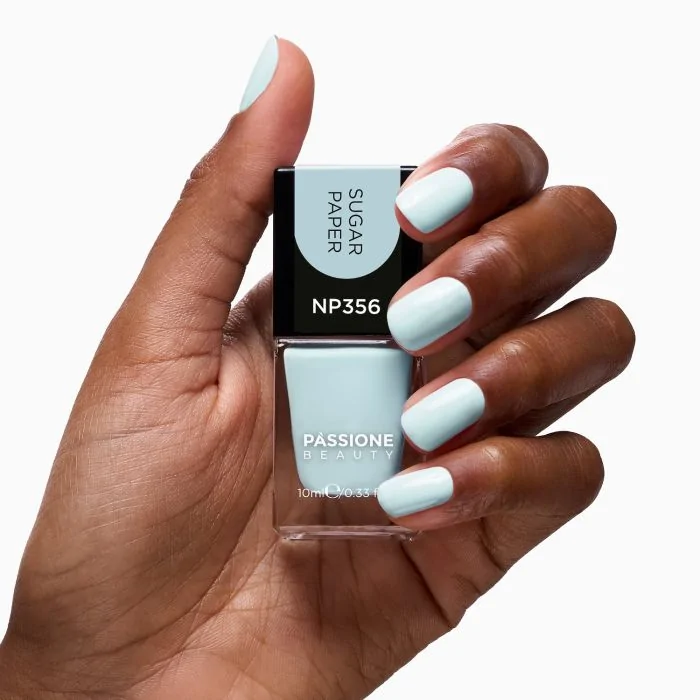 Nagellack NP356 Sugar Paper - Pastellblau-Nagellack - Detail 2