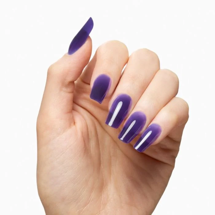 Glass Purple 15 ml - Self-Levelling Clear Violet Builder Gel - detail 3