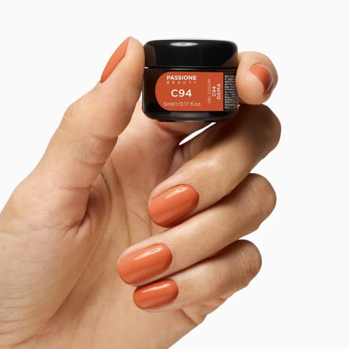 Gel Color C94 Dama - Gel color naranja - detalle 2