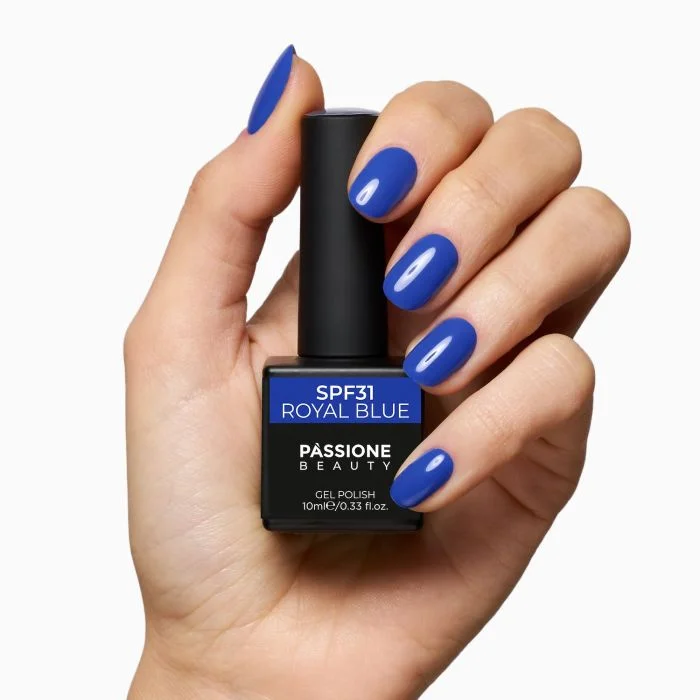 Esmalte Semipermanente EPF31 Royal Blue detalle