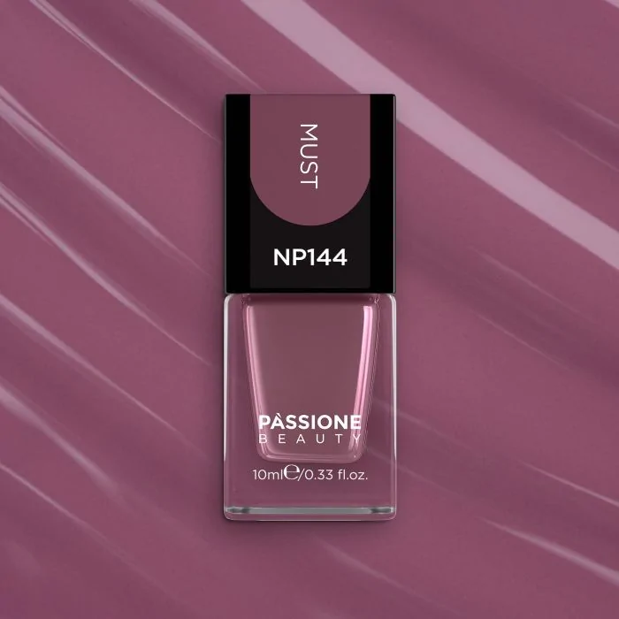 Esmalte NP144 Must - Esmalte color rosa malva oscuro - detalle 3