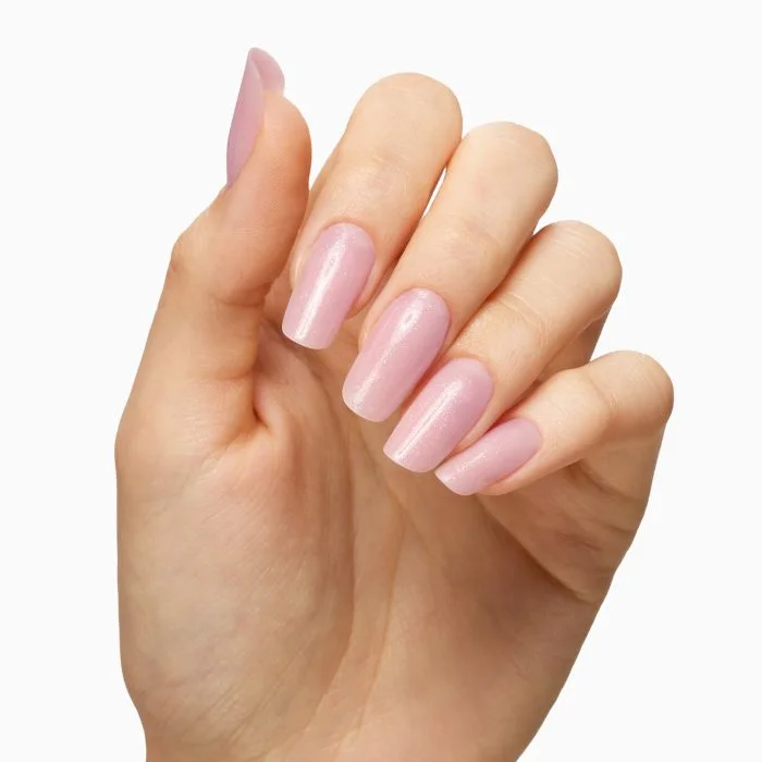 Master Glitter 15 ml - Gel de construction auto-égalisant rose ancien avec micro-paillettes - détail 3
