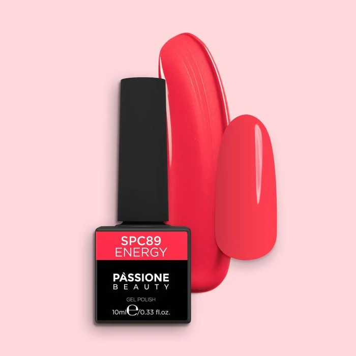 Esmalte Semipermanente EPC89 Energy - Esmalte Semipermanente EPC89 Energy, Naranja Coral Fluorescente