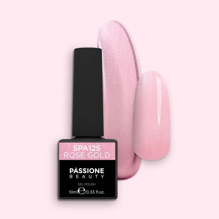 Esmalte Semipermanente EPA125 Rose Gold - Esmalte semipermanente EPA125 Rose Gold, rosa delicado