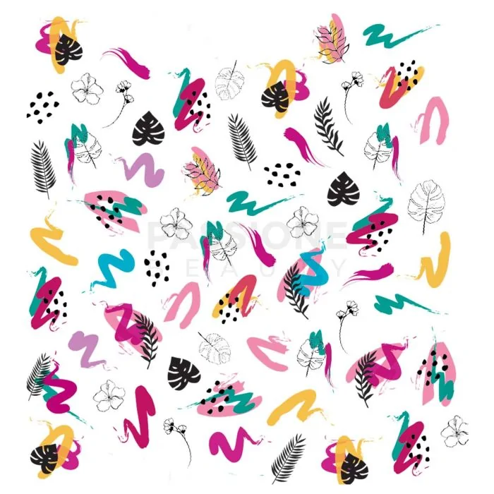 Graffiti - Nail Stickers - Graffiti-style nail art stickers - detail 1
