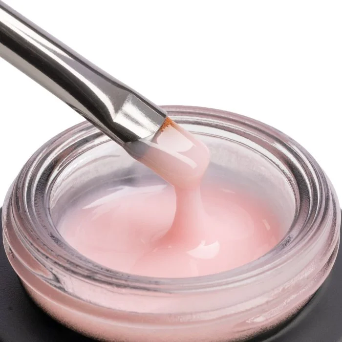 HD Fiber Base Soft Nude 50 ml - Bază Semipermanentă Roz antic deschis 50 ml - detaliu 3