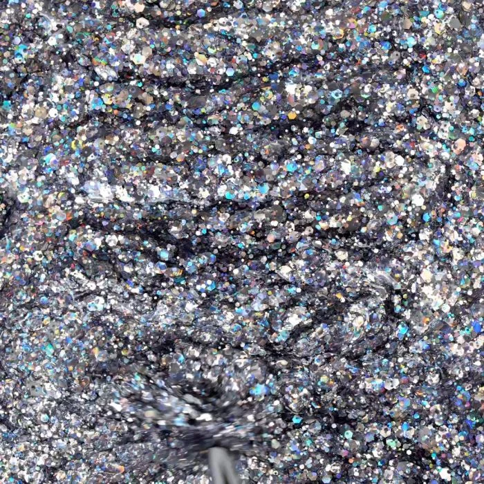Aplicación de Esmalte semipermanente SP332 Silver Starlight