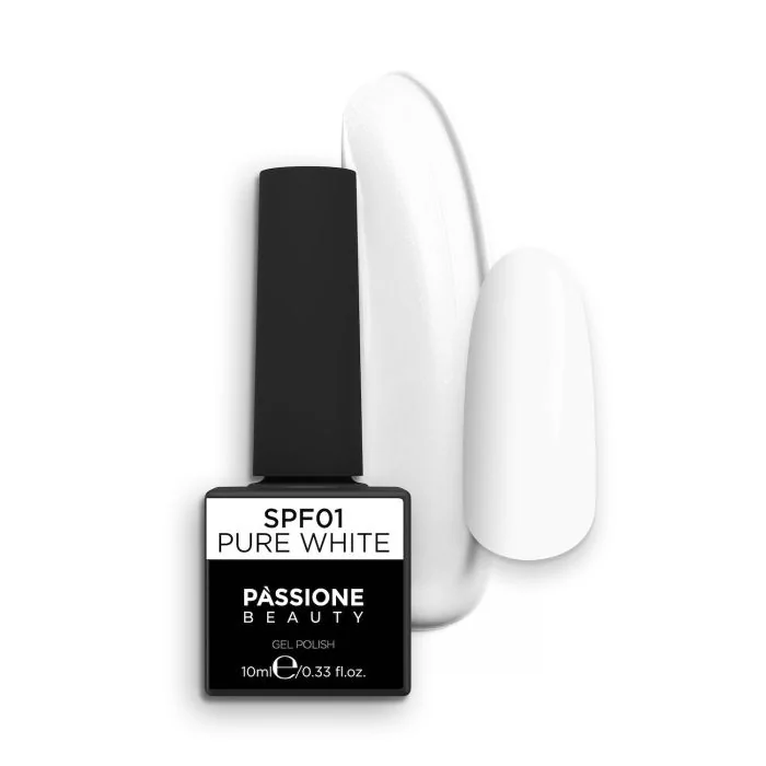 Esmalte Semipermanente EPF01 Pure White - Esmalte semipermanente EPF01 Pure White, blanco