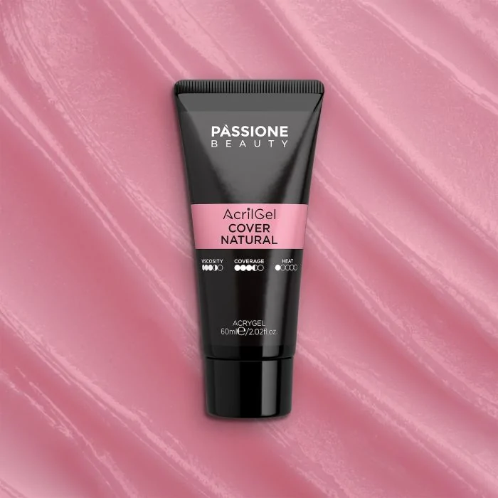 AcrilGel® Cover Natural 60 ml - Gel acrílico rosa antiguo frío cobertura media - detalle 2
