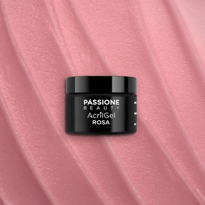 AcrilGel® Rosa 50 ml - Gel acrílico rosa oscuro natural cálido, cubriente - detalle 4