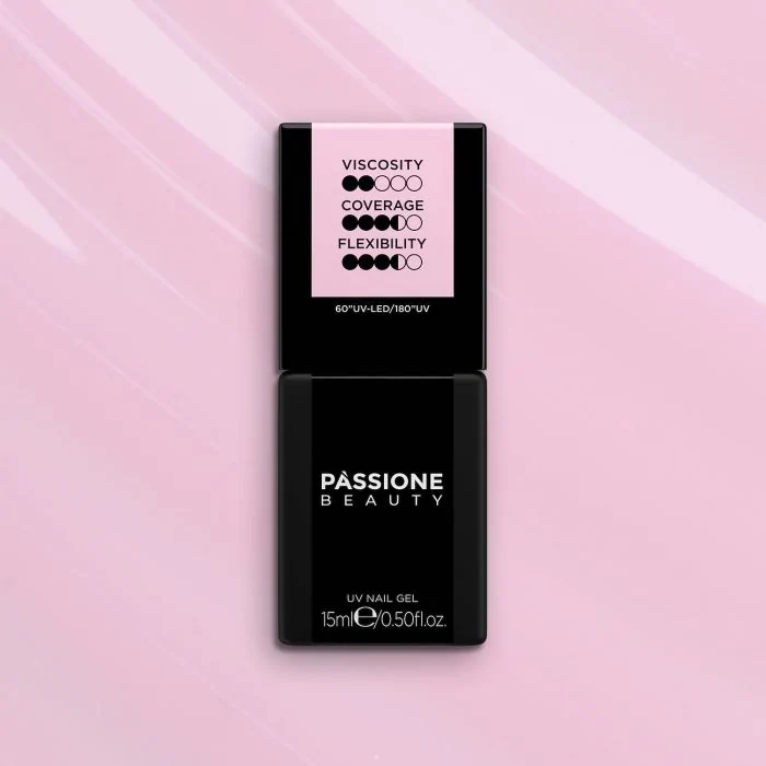 HD Base Bloomrose 15 ml - Base Rubber Semipermanente Rosa claro - detalle 2