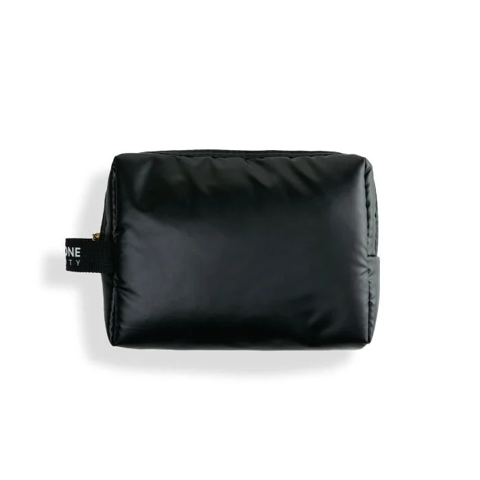 Pochette – Mini Black - Mini Beauty Pouch morbida effetto puffy di colore nero