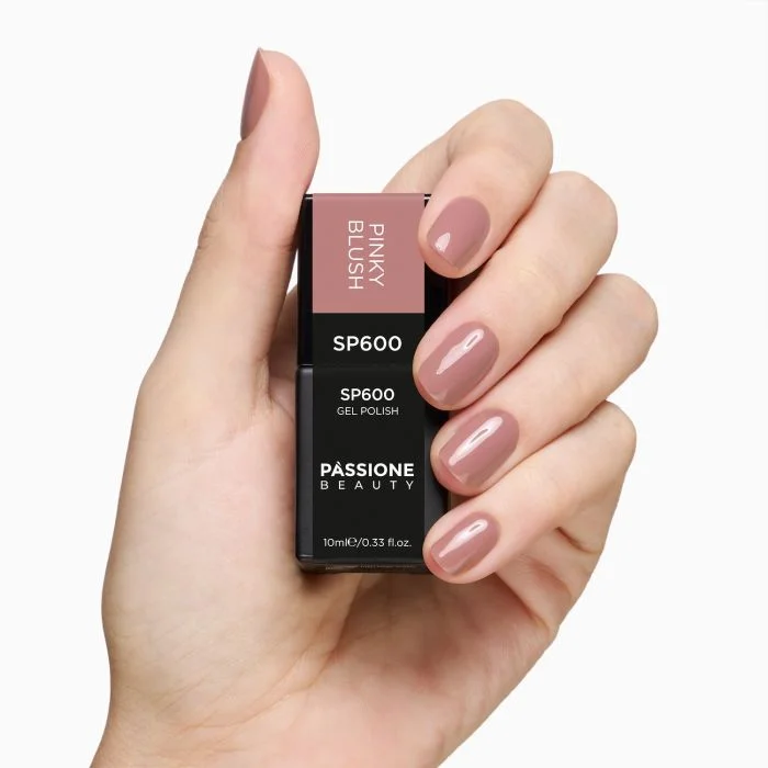 UV Nagellack SP600 Pinky Blush  - UV-Nagellack in zartem Mauve - Detail 1
