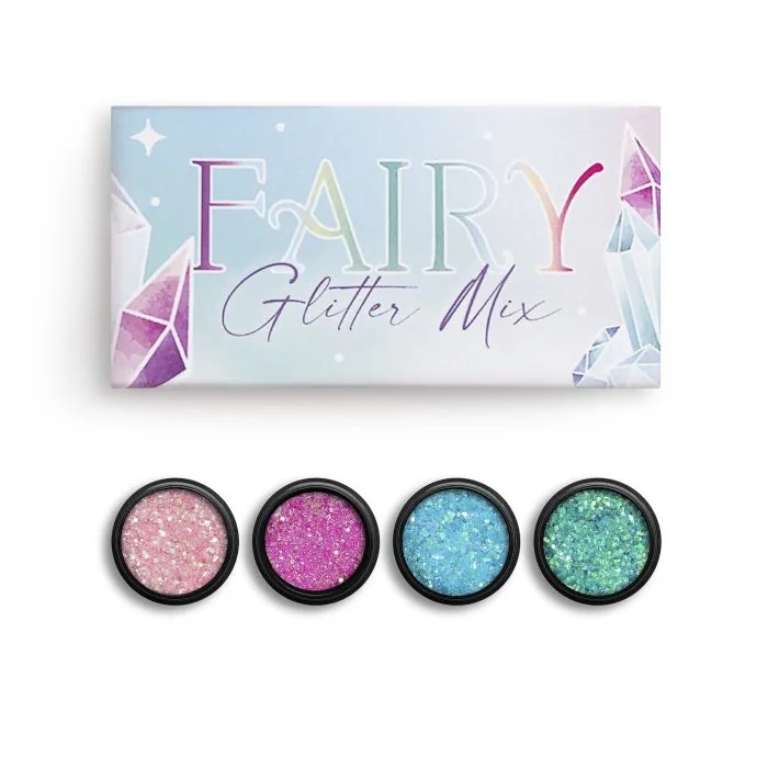 Fairy Glitter Mix - Glitter mix in soft colours for nail art 