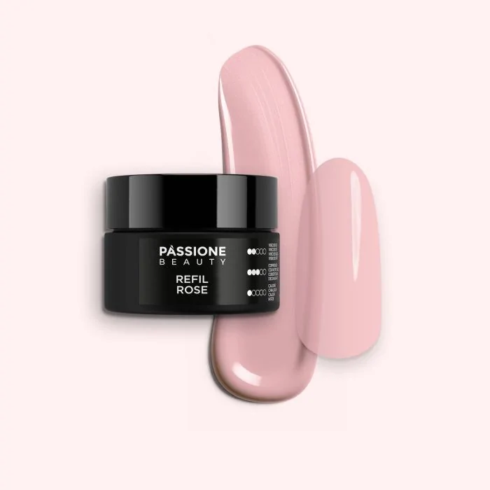 Refill Rose 15 ml - Gel de construction auto-égalisant rose ancien couverture moyenne