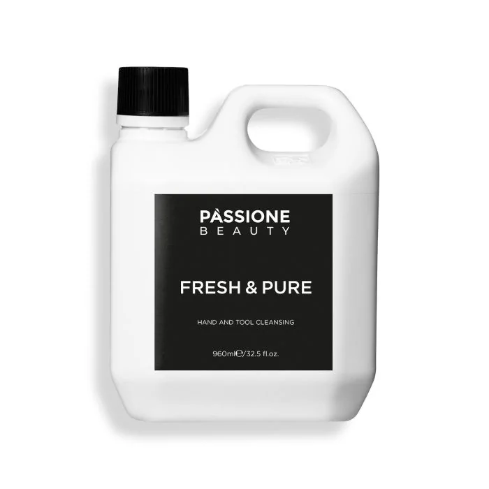 Fresh & Pure 960 ml - Purificante spray per unghie, mani e strumenti di lavoro