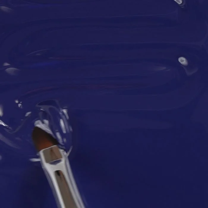 Applicazione di Gel color F17 Dark Blue