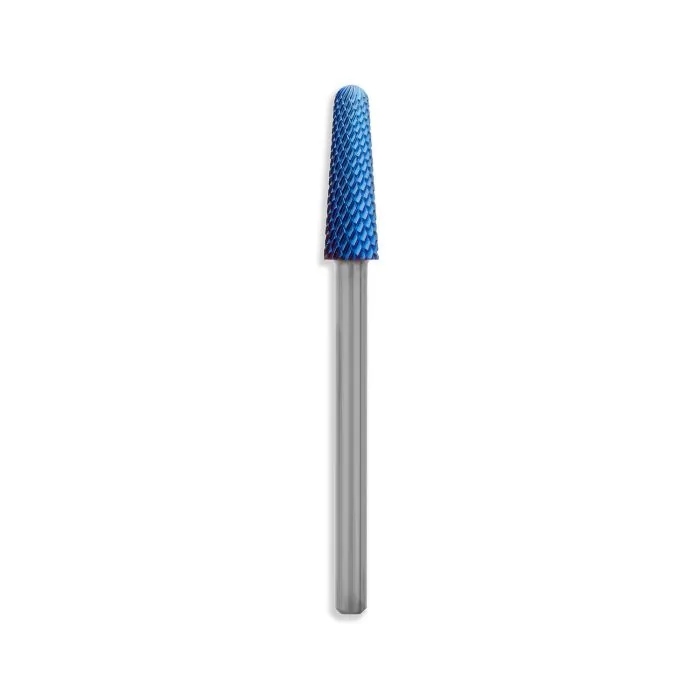 Carbide Blue Cone Nail Drill Bit - Carbide Blue Cone Nail Drill Bit Medium abrasivity