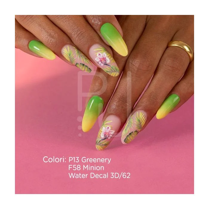 Gel colour F58 Minion - Brightyellow Self-sealing UV Gel Colour - detail 1