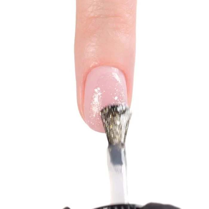 Application de Vernis semi-permanent SP637 Snowflakes