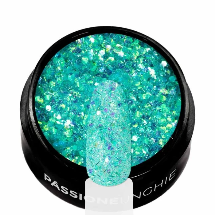 Fairy Glitter Mix - Glitter mix in soft colours for nail art  - detail 4