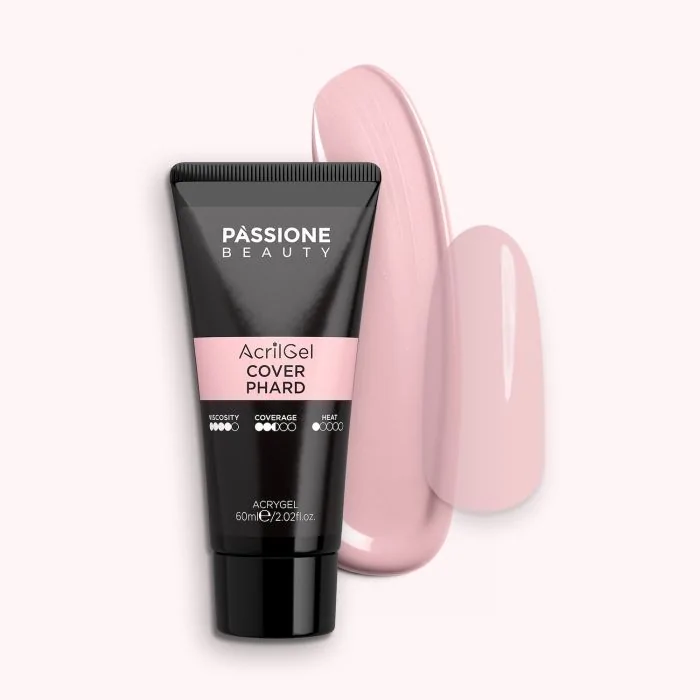 AcrilGel® Cover Phard 60 ml - Gel acrílico rosa antiguo claro frío, cobertura media
