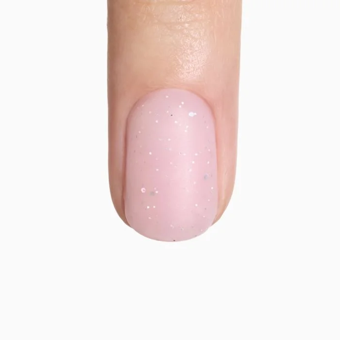 Glitter Matte 15 ml - Matter Top Coat mit Dispersion und Glittereffekt - Detail 1