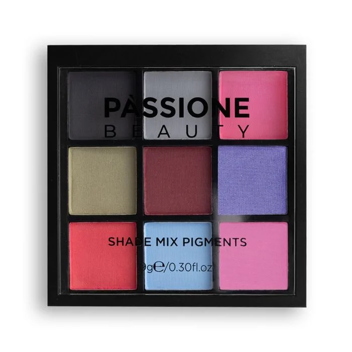 Shade Mix Pigments - Pigmentos opacos compactos en paleta