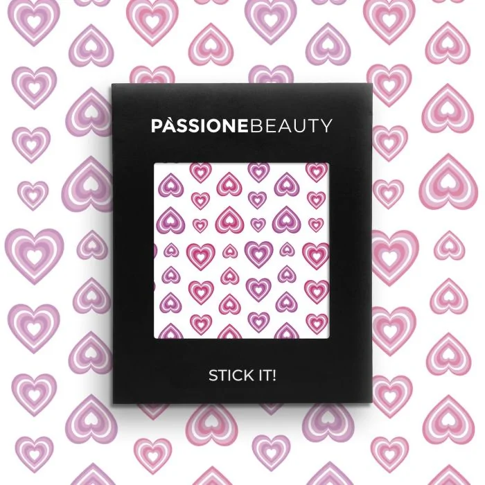 Crazy Love - Nail Stickers - Nail art stickers with hearts