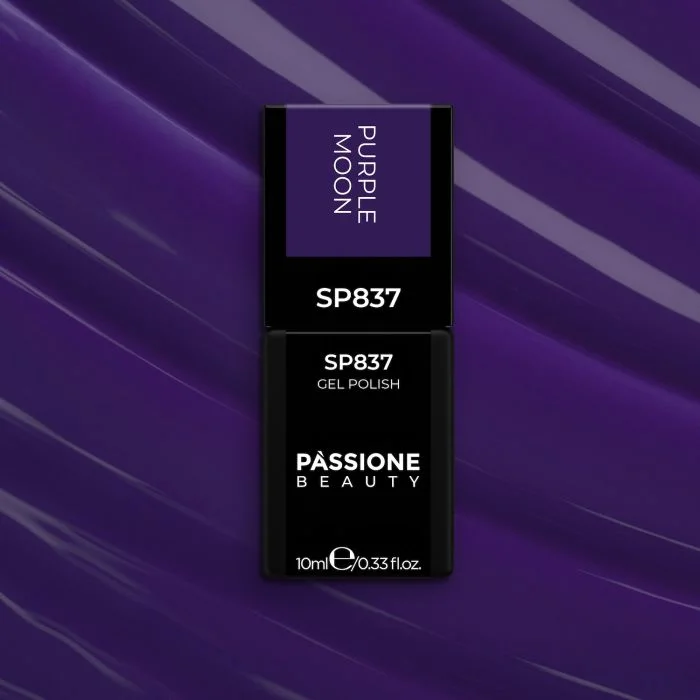 Smalto semipermanente SP837 Purple Moon - Colore semipermanente viola - dettaglio 2