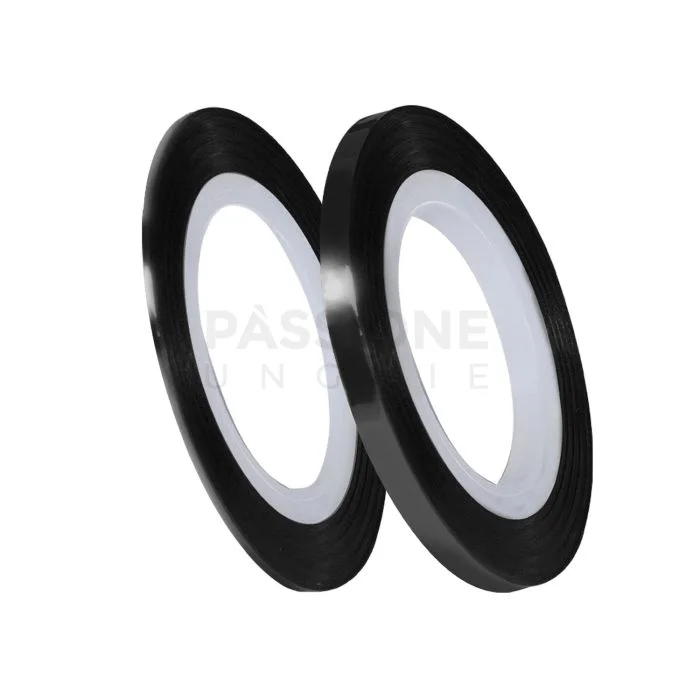Black Adhesive Stripes - Black Adhesive Stripes for nail art