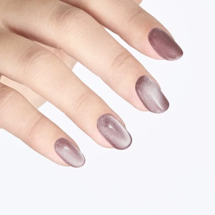 Gel Nail Polish SP650 Silk Orchid Cat’s Eyes - Velvety Antique Pink Cat's Eyes Gel Polish - detail 1