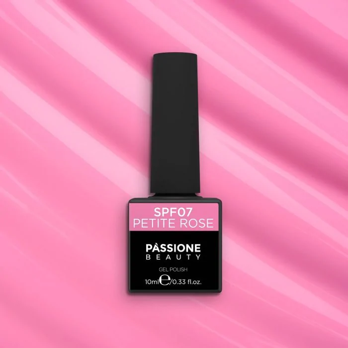 Vernis semi-permanent VSF07 Petit Rose - Vernis semi-permanent rose doux et romantique - détail 1