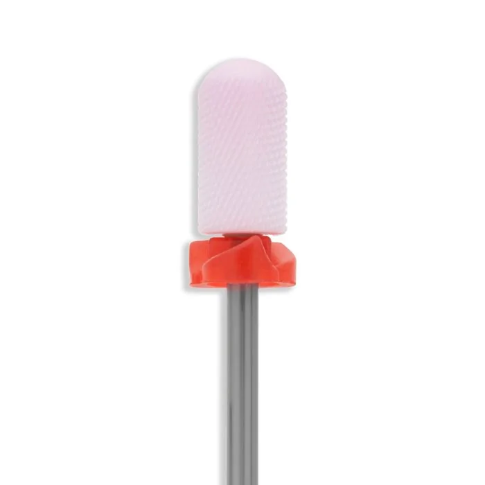 Ceramic Nail Drill Bit Smooth Pink - Ceramic Nail Drill Bit Smooth Pink low abrasivity - detail 1