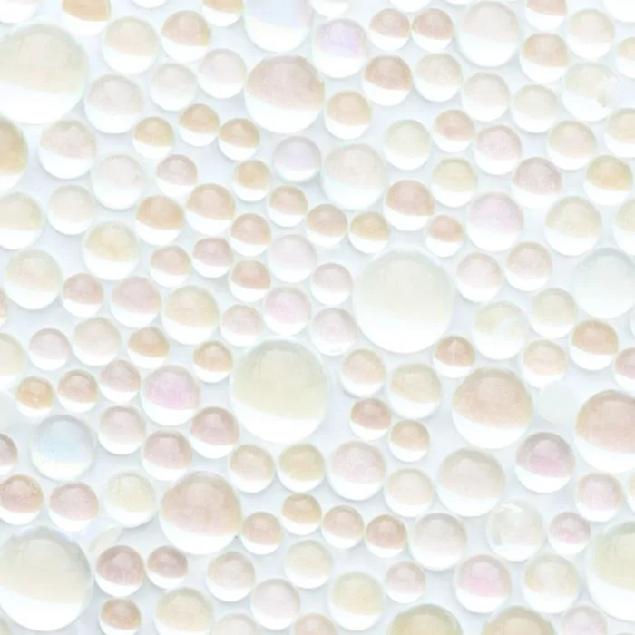 White Drop Gems - White Drop Gems pour ongles, couleur blanc irisé - détail 1