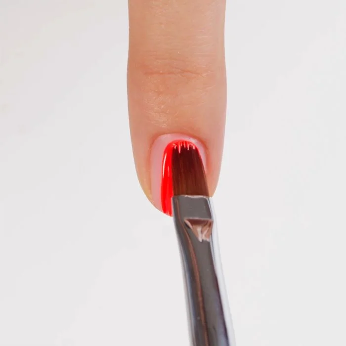 Applicazione di Gel color F48 Fluo Pepper