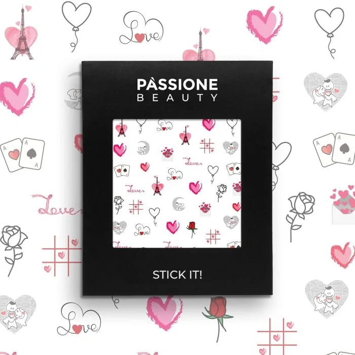Love Notes – Nail Stickers - Adhesivos para uñas con motivos de San Valentín