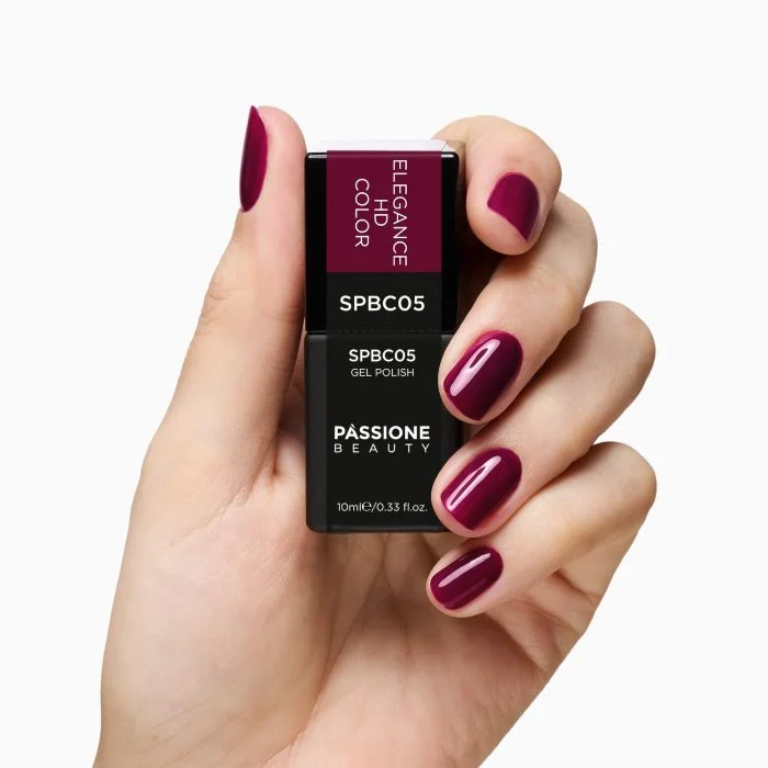Elegance HD Color - Base rubber semipermanente bordeaux tendente al viola - dettaglio 1