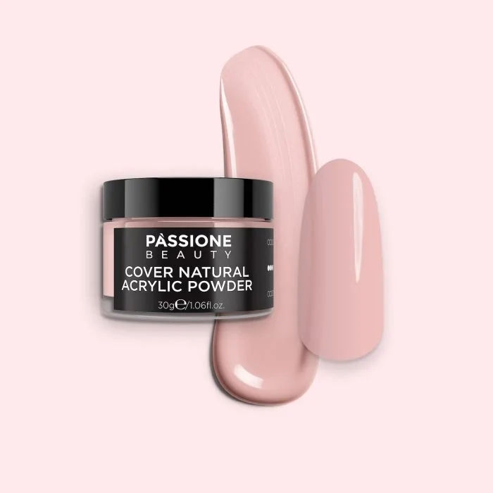 Polvo Acrílico Cover Natural - Polvo acrílico rosa para reconstrucción