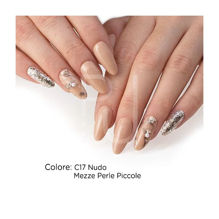 Gel Color C17 Nudo - Gel Uv Colorato beige rosato - detail 1