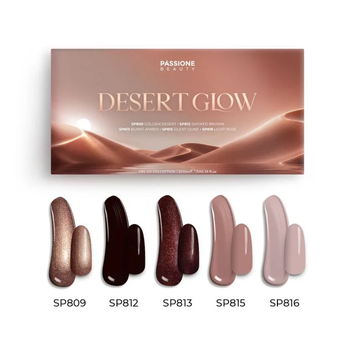 Collection Desert Glow - Collection de vernis semi-permanents