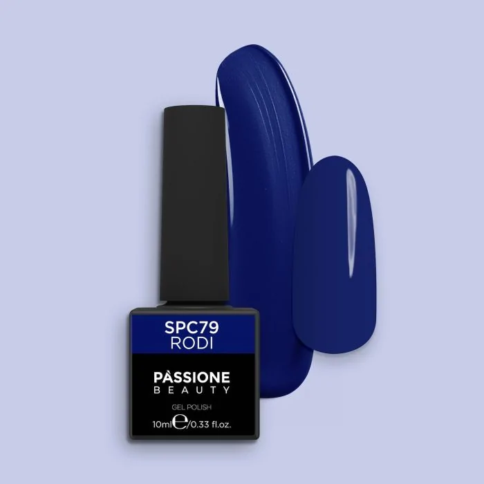 Esmalte Semipermanente EPC79 Rodi - Esmalte Semipermanente de Color EPC79 Rodi, Azul Oscuro Profundo