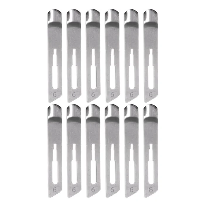 Lame Sgorbia 6 Pack 12 pz - Lama per sgorbia modello 6 - dettaglio 1