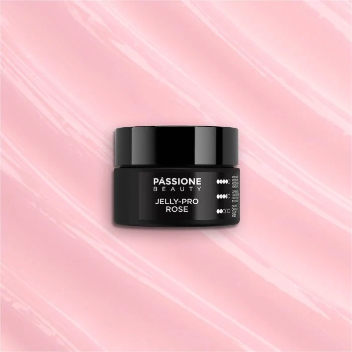JELLY-PRO Rose 15 ml - Builder gel tixotrópico rosa natural - detalle 5