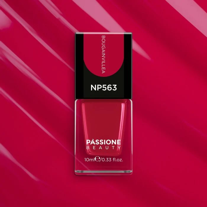 Esmalte NP563 Bougainvillea - Esmalte rojo magenta - detalle 1